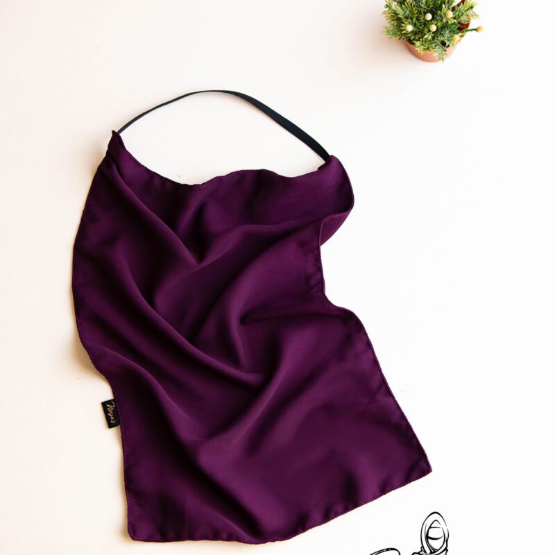 Wine Purple Niqab