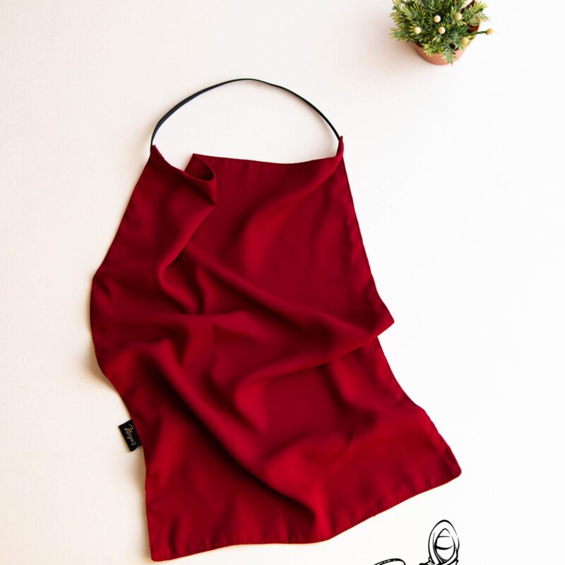 Mahroon reddish Niqab