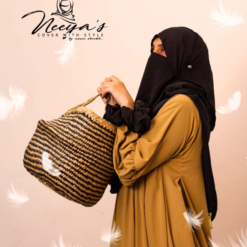 Hijab and Niqab (Black)