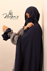 Hijab and Niqab (Dark Blue)