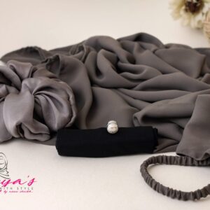 Hijab and Niqab (Grey)