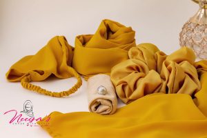 Hijab and Niqab (Mustard)