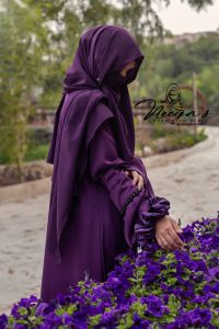 Hijab and Niqab (Purple)