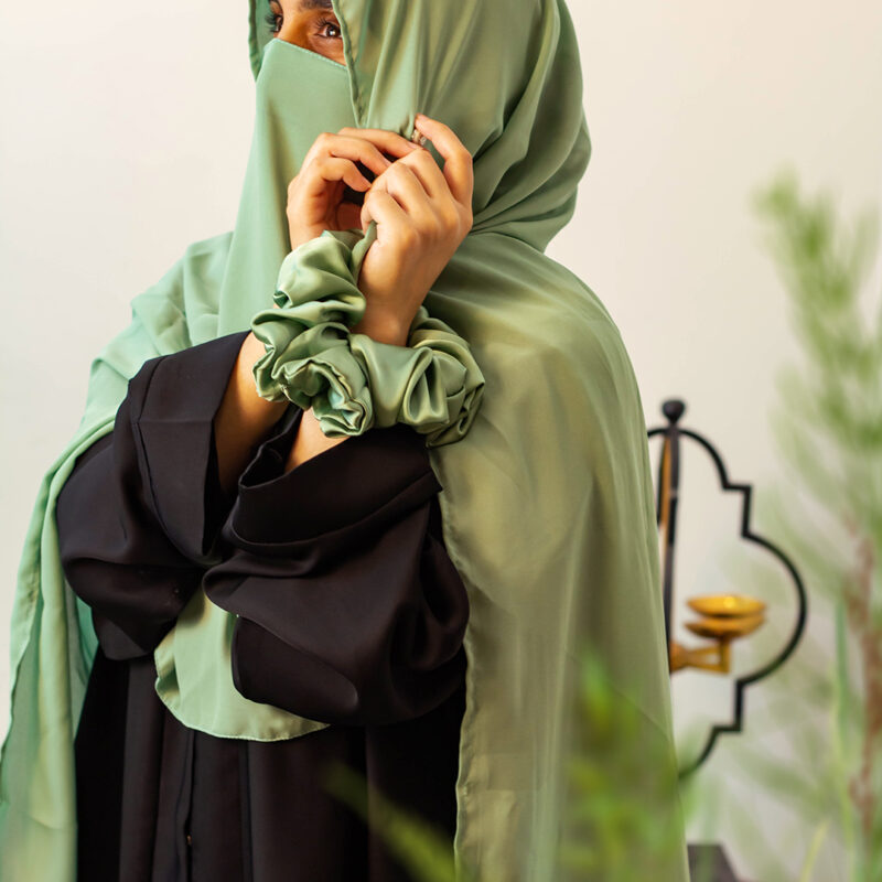 Hijab and Niqab (Sea Green)