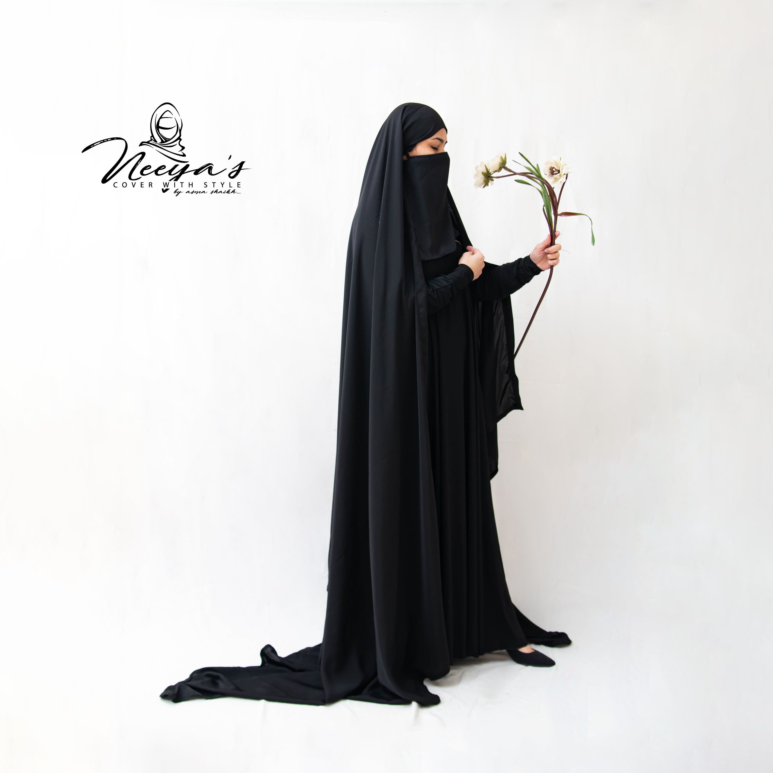 Niqab Chaader – Black