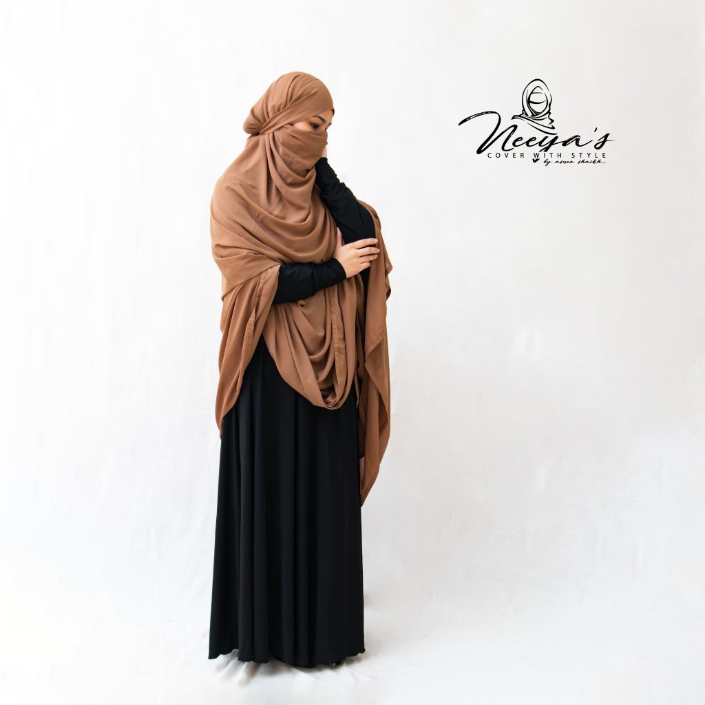 Niqab Chaader - Brown