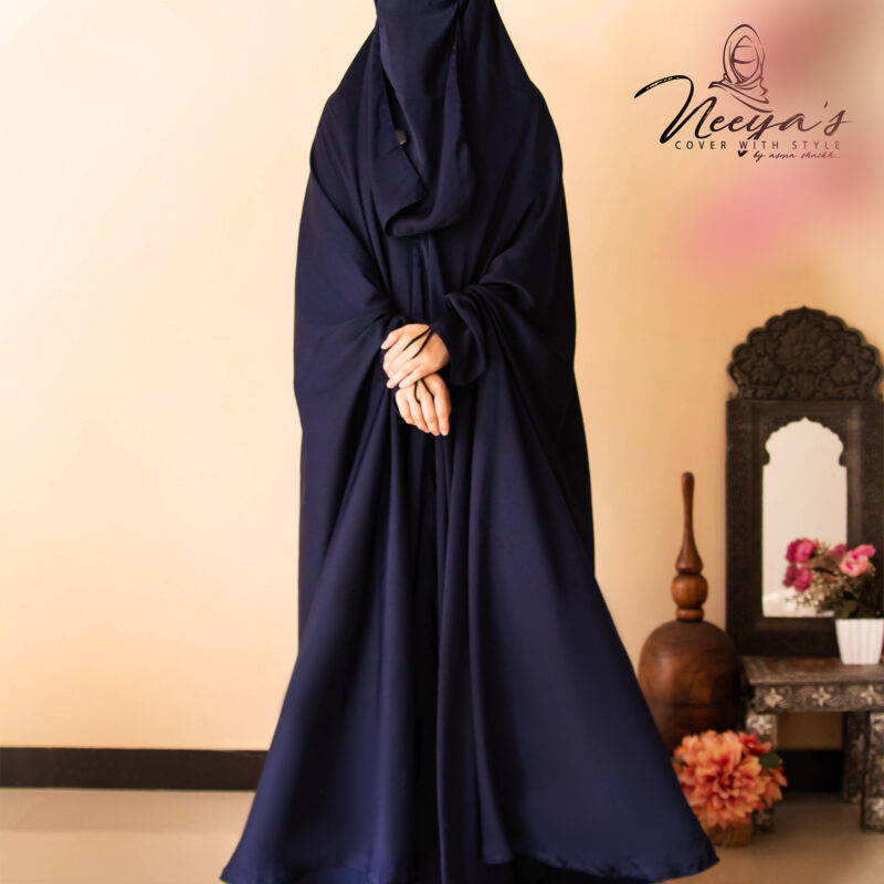 Navy Blue Khimaar