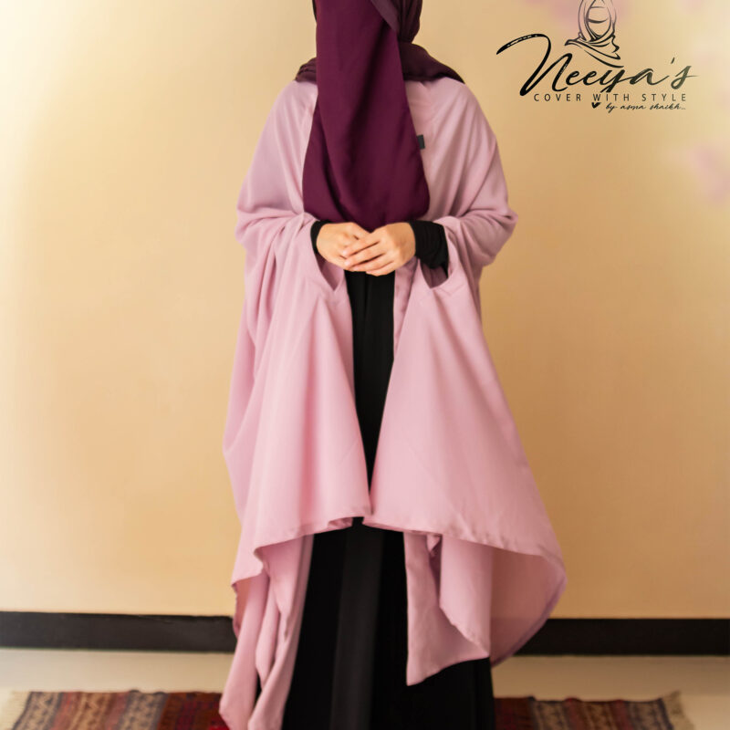 Cape Cloak - Rossy Pink