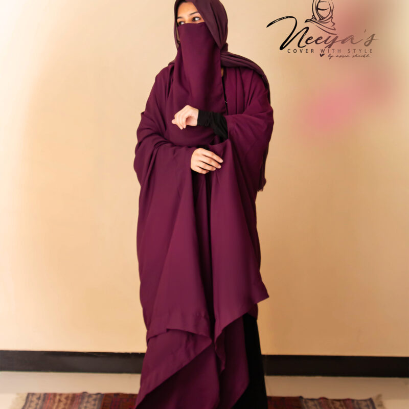 Cape Cloak - Wine Purple